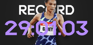 Letsenbet Gidey bate el récord mundial de 10.000 metros