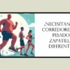 Necesitan corredores pesados zapatillas diferentes