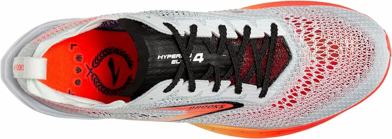 Análisis Brooks Hyperion Elite 4 upper