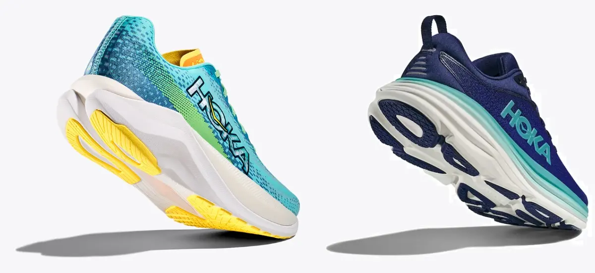 Comparacion Hoka One One Mach X vs Hoka Bondi 8