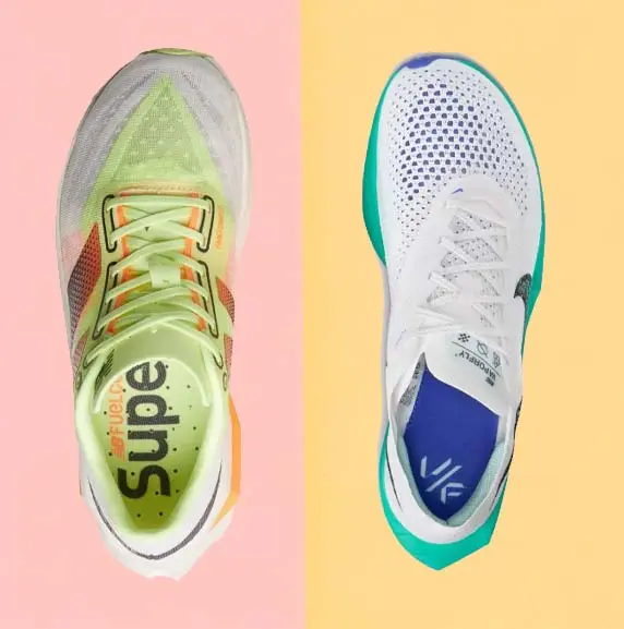 New Balance Supercomp Elite v4 Vs Nike Vaporfly Next% 3 upper
