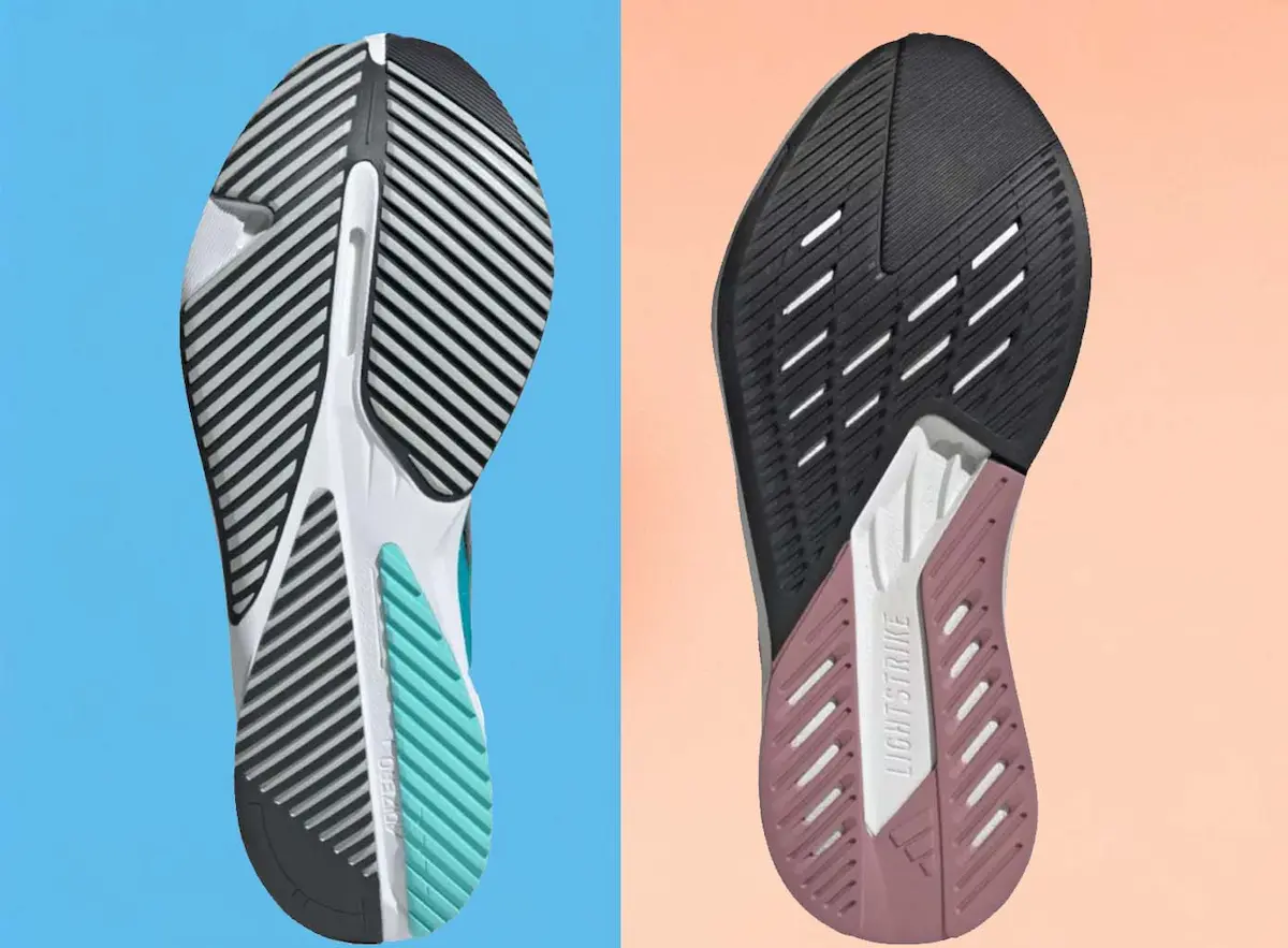 Adidas Adizero SL vs Adidas Duramo Speed suela