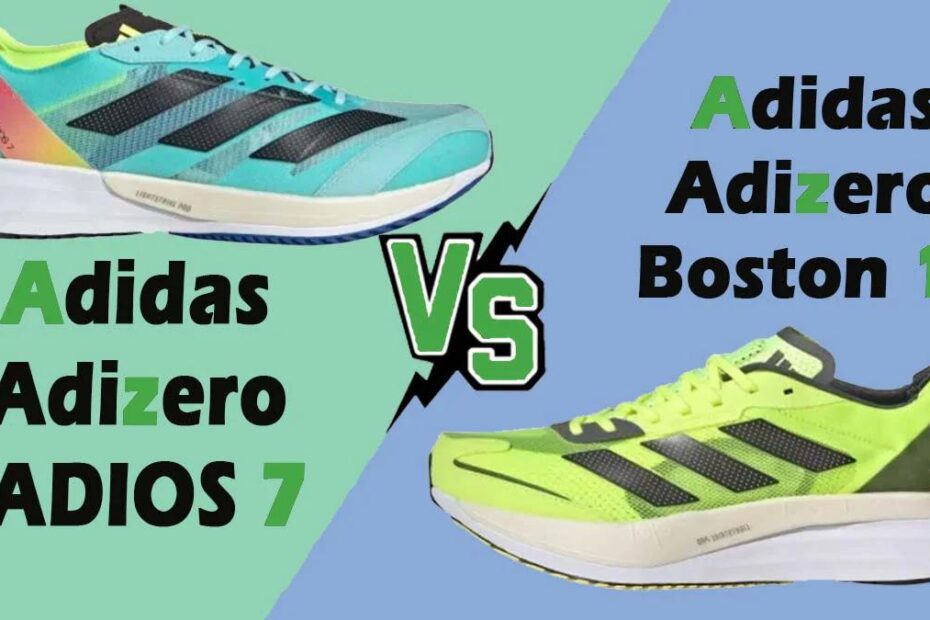 Adidas Adizero Adios 7 vs Boston 11