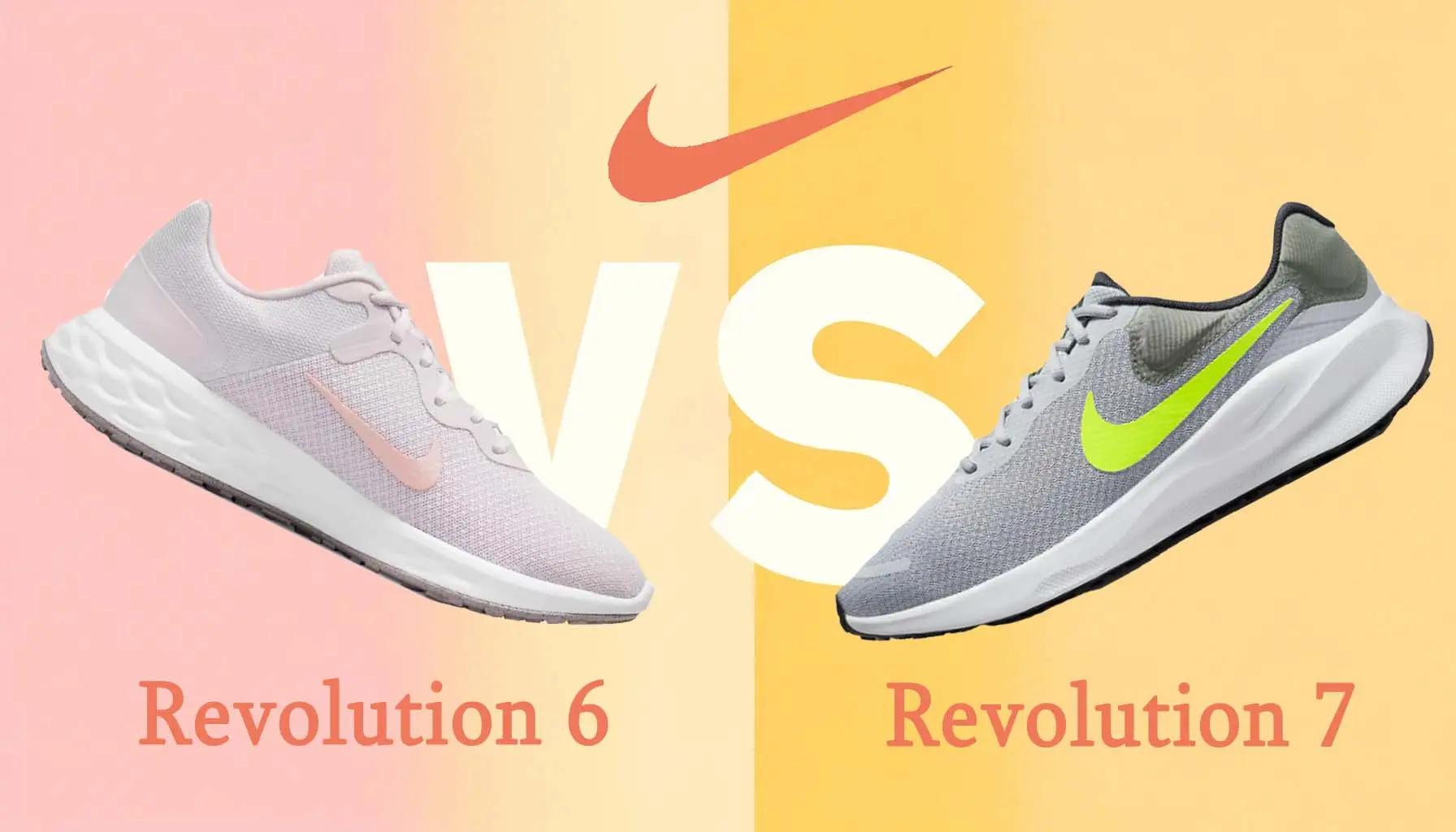 nike revolution 7 vs revolution 6