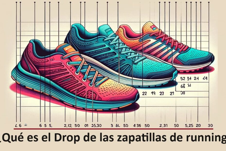 ¿Qué es el Drop de las zapatillas de running?