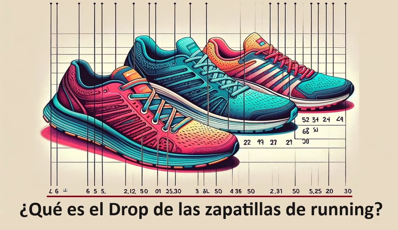 ¿Qué es el Drop de las zapatillas de running?