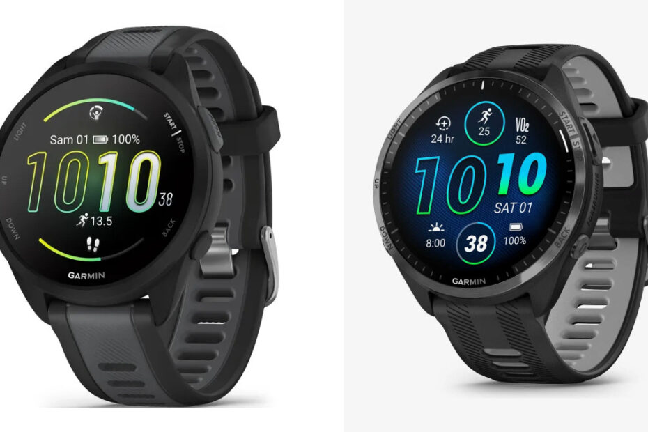 Comparativa: Garmin Forerunner 165 vs Garmin Forerunner 965