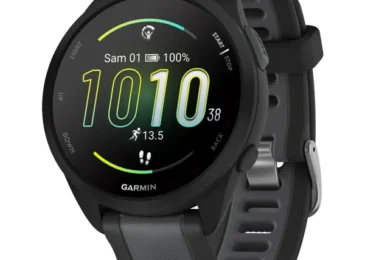 Photo front de Garmin Forerunner 165: así es el modelo más accesible con AMOLED