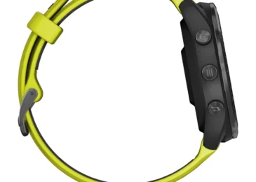 Photo side de Garmin Forerunner 965: características y review