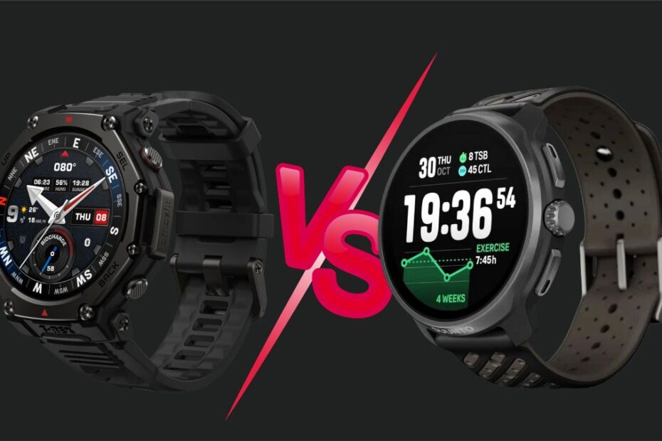 Amazfit T-Rex 3 Pro vs Suunto Race 2