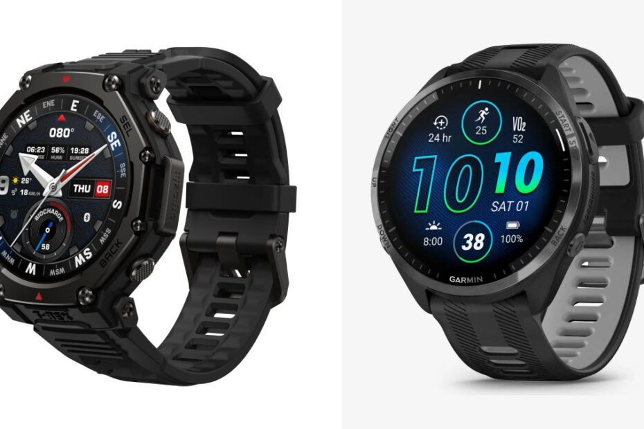 Comparativa: Amazfit T-Rex 3 Pro vs Garmin Forerunner 965