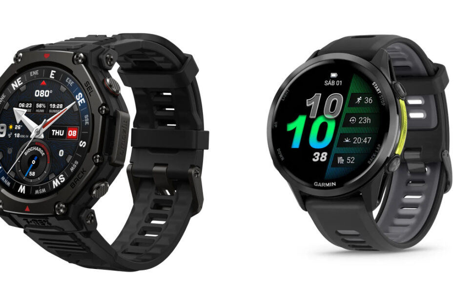 Comparativa: Amazfit T-Rex 3 Pro vs Garmin Forerunner 970