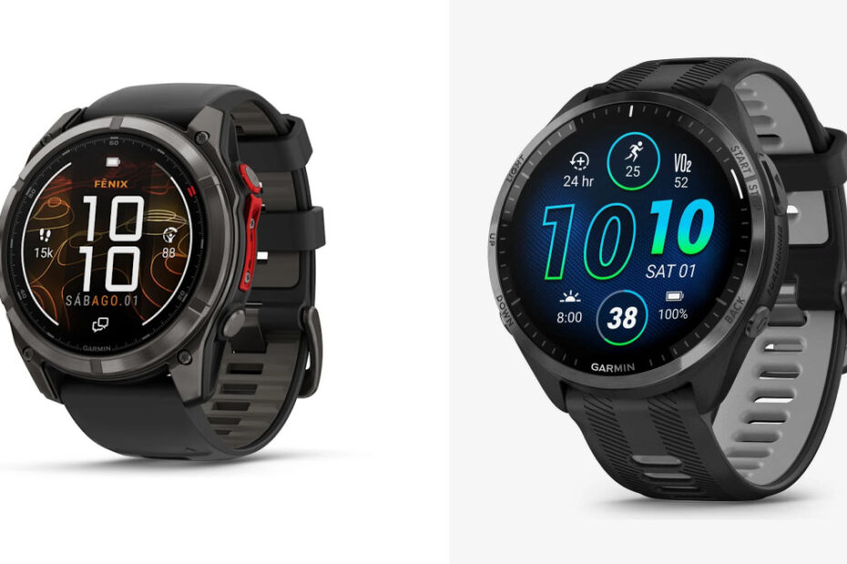 Comparativa: Garmin Fénix 8 Microled vs Garmin Forerunner 965