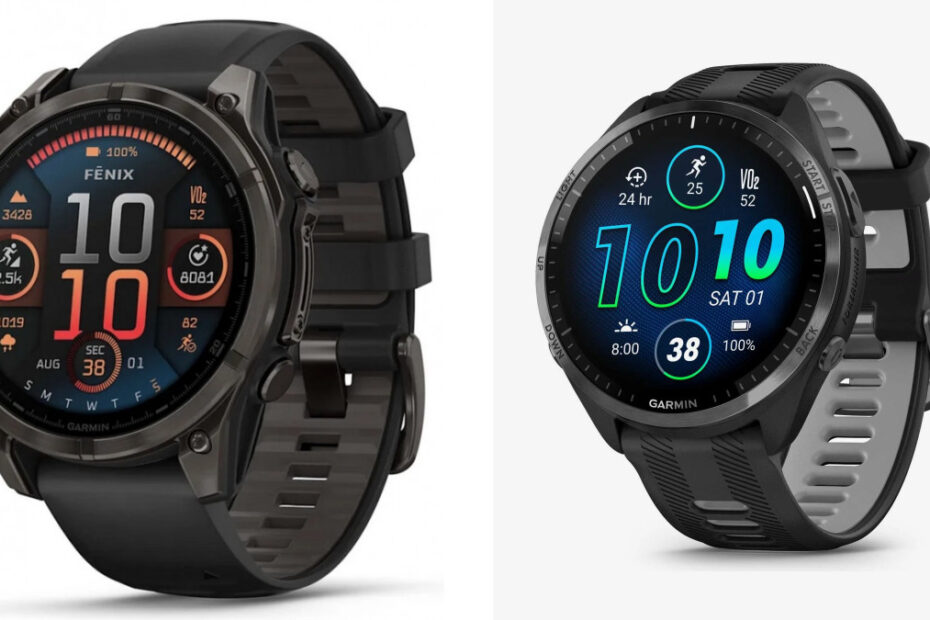 Comparativa: Garmin Fénix 8 vs Garmin Forerunner 965