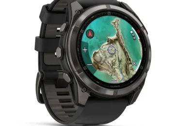 Photo menu de Garmin Fénix 8 Pro MicroLED: pantalla revolucionaria y conectividad total